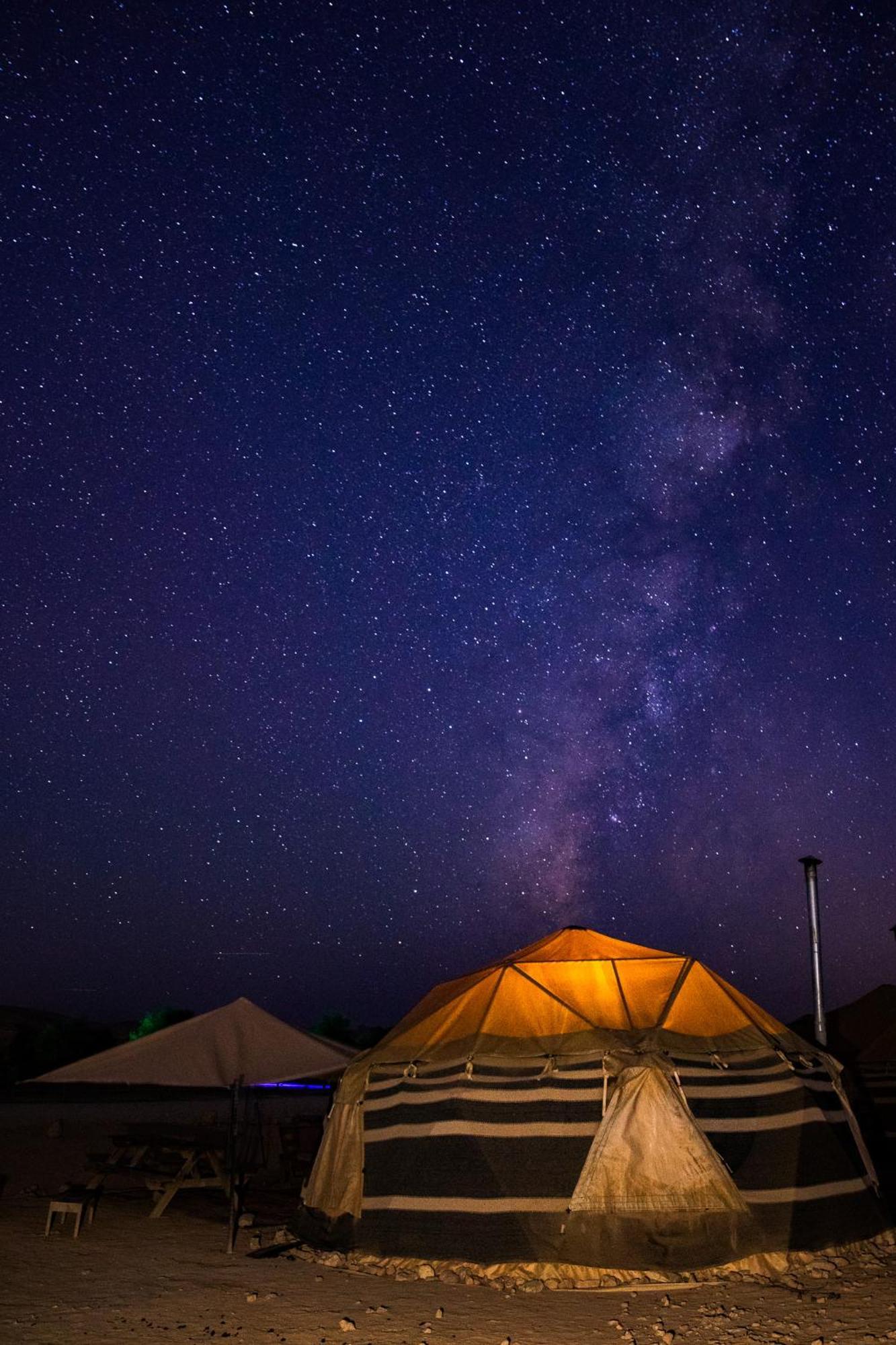 Skyline Eco-Camp Hotel Mitzpe Ramon Eksteriør billede