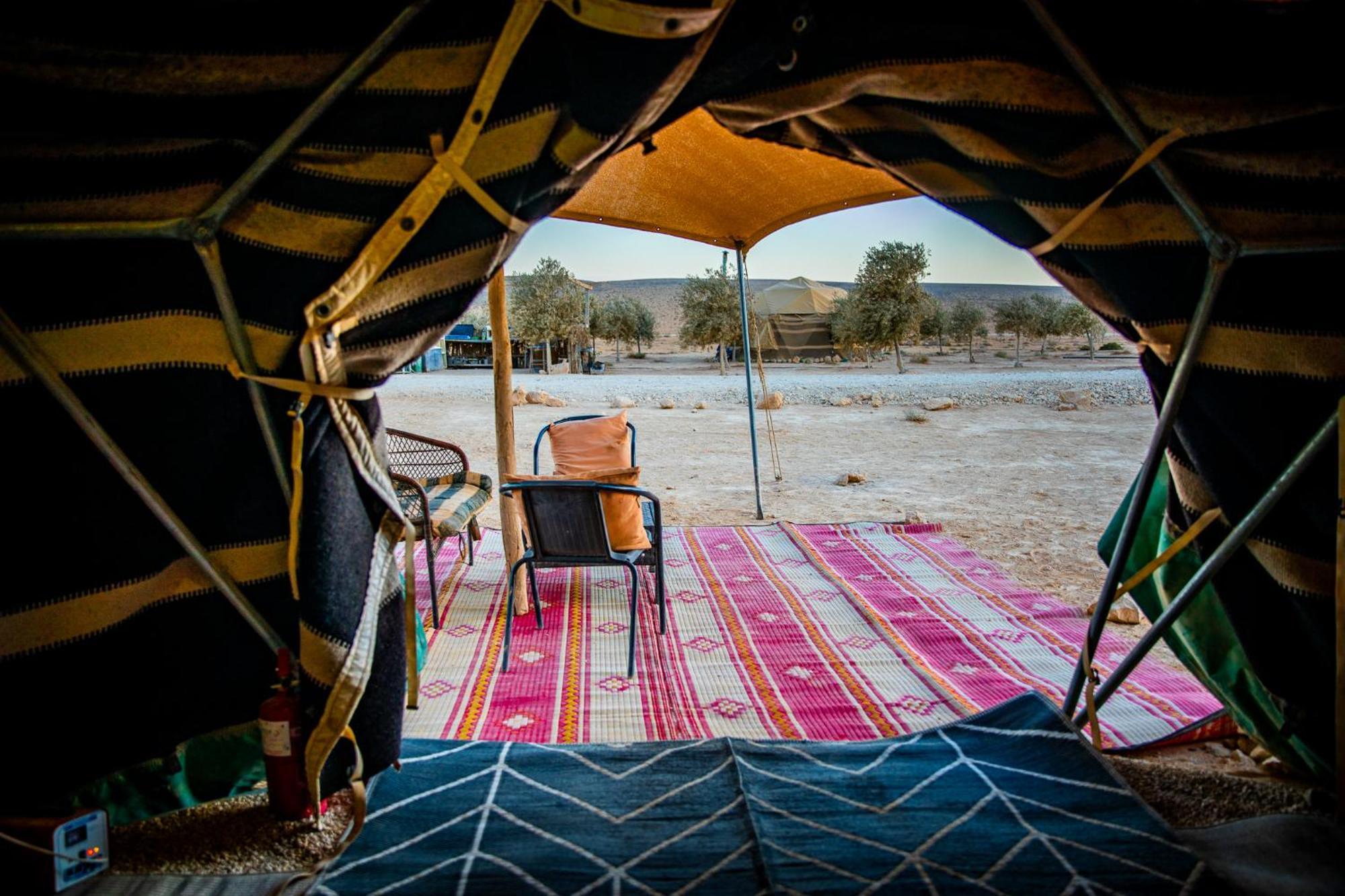 Skyline Eco-Camp Hotel Mitzpe Ramon Eksteriør billede