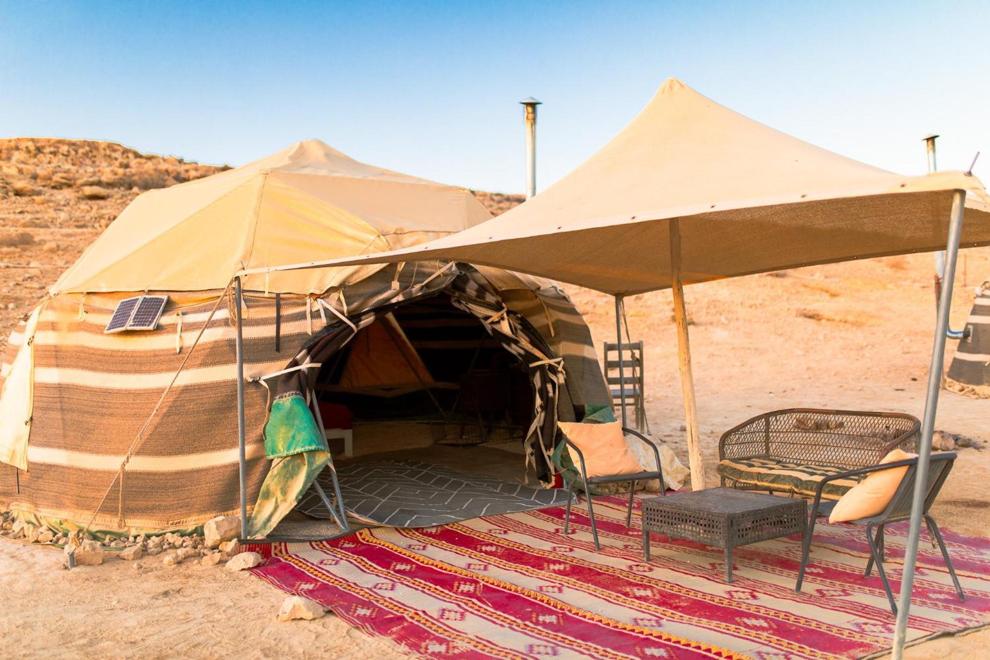 Skyline Eco-Camp Hotel Mitzpe Ramon Eksteriør billede